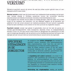 Whitepaper: mentaal verzuim in de zorgsector