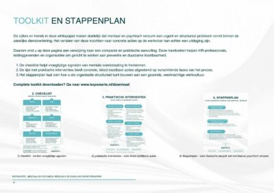 Toolkit en stappenplan