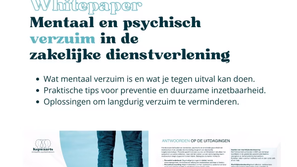 Whitepaper zakelijke dienstverlening